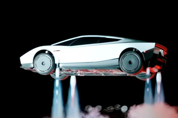 Летающий Tesla Roadster